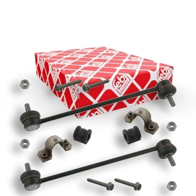 Abbildung von FEBI BILSTEIN 37079 Reparatursatz, Stabilisatorlager Vorderachse mit Koppelstange SKODA: Fabia 1 Combi, I Schrägheck
