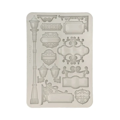 Abbildung von Stamperia KACMA551 Silicon Mould A5, Grey, 14,8 x 21 1,1 cm