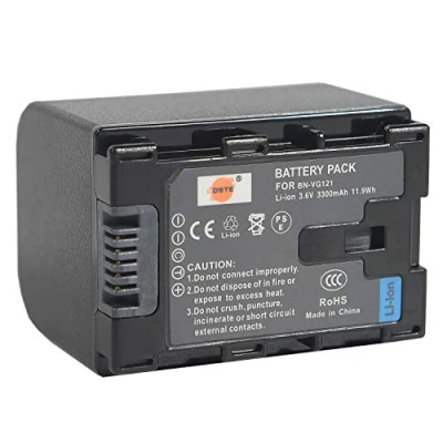 Abbildung von DSTE BN VG121 Ersatz Batterie Akku for JVC GZ E10 E100 E100SEU E105BEK E105BEU E105REK E10AUS E10B E10BUS E10RUS E10SEK E10SEU E15 E15BEK E15BEU E200
