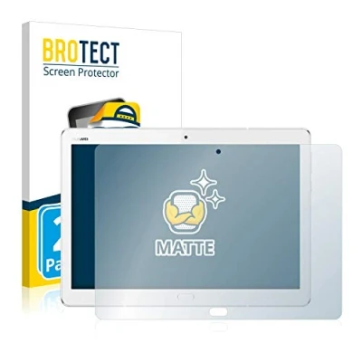 Abbildung von BROTECT Entspiegelungs Schutzfolie für Huawei MediaPad M3 Lite 10.1 (2 Stück) Matte Displayschutz Folie, Anti Reflex, Fingerprint