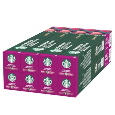 Abbildung von STARBUCKS Caffé Verona By Nespresso, Dunkle Röstung, Kaffeekapseln 8 X 10 (80 Kapseln)