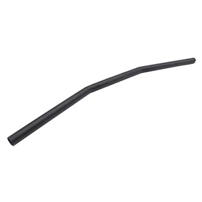 Abbildung von Vaorwne 7/8 Zoll Motorrad Lenker 22Mm Schwarz Ziehen Gerade Stange Cafe Racer für Chopper Bobber