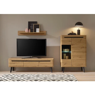 Abbildung von INOSIGN Wohnwand &quot;Wohnwand Torge, Anbauwand, Schrankwand, Mediawand, Wohnzimmer Set&quot;, (Set, 3 St.)