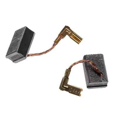 Abbildung von vhbw 2x Kohlebürste 6 x 9 13,5 mm kompatibel mit Makita GA4534, GA4530, GA4034, JS1000, GA5034, GA5030 Elektrowerkzeug