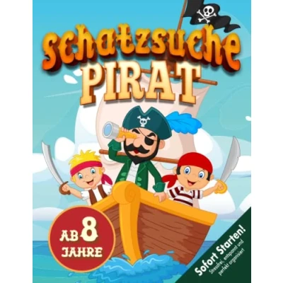 Abbildung von Piraten Schatzsuche für eine spannende, kreative Piratenparty/Kindergeburtstag ab 8 Jahren: Begleitet Pirat Parrot auf seiner Suche nach dem ... überführt den Seeräuber! (Bravo Schatzsuche)