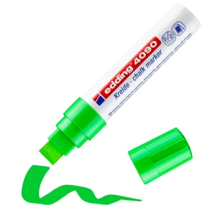 Abbildung von edding Kreidemarker 4090 4 15mm hellgrün
