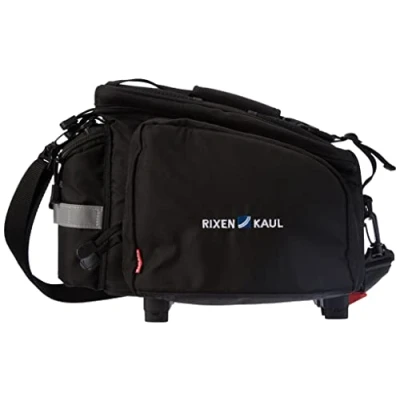Abbildung von KLICKfix 0267RB Farradtasche Rackpack 2 Plus für Rackt Gepäckträgertasche, Schwarz, 35 x 30 23 cm