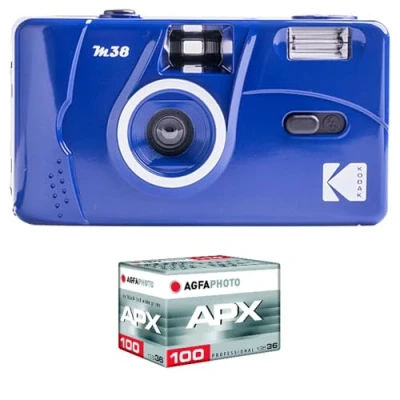 Abbildung von KODAK Wiederaufladbare Kamera M38 35 mm Blau