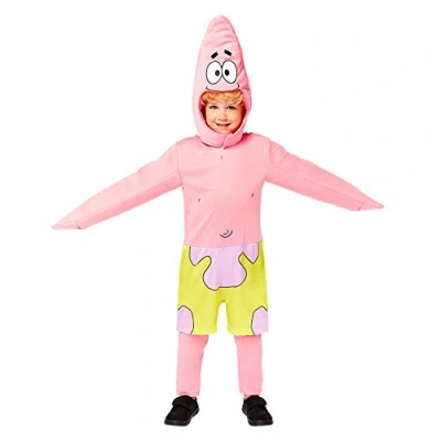 Abbildung von Amscan Kostüm Spongebob Schwammkopf Patrick Seestern Kinder