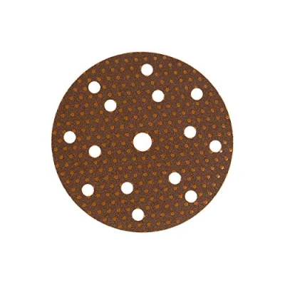 Abbildung von Mirka Ultimax Schleifpapier Ø 150mm Klett 15 Loch / Korn P60 50 Stk Für Exzenter und Schleifmaschinen Schleifen von Weich Hartholz, Mineralwerkstoffe, harte Altlacke UC61105060