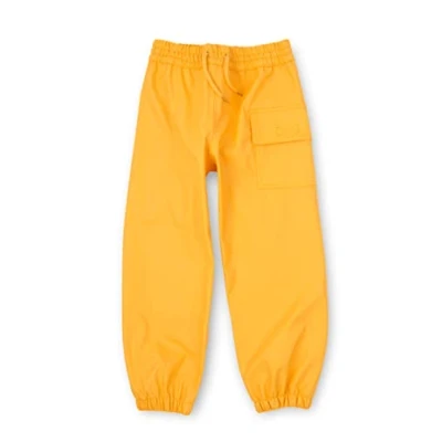 Abbildung von Hatley Unisex Kids Childrens Splash Pant Yellow Regenhose, 5 Jahre