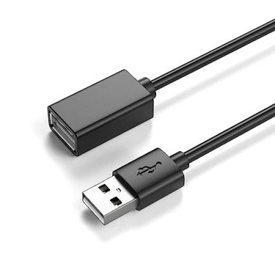 Abbildung von JAMEGA USB 2.0 Verlängerungskabel, A Stecker zu Buchse Erweiterung Kabel, USB, (100 cm)