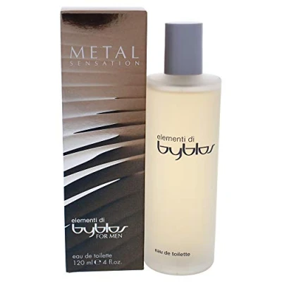 Abbildung von Byblos Elementi Di Metal Sensation for Men 4 oz EDT Spray