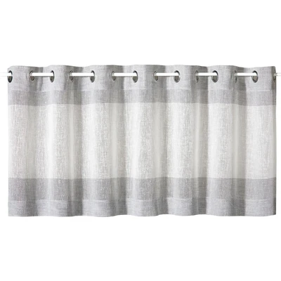 Abbildung von Gerster Scheibengardine &quot;Sander&quot;, (1 St.), HxB: 50x140, mit modernem Streifen Design