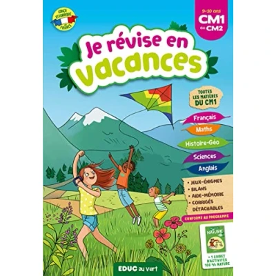 Abbildung von JE RÉVISE EN vacances DU CM1 AU CM2: Cahier de 2022