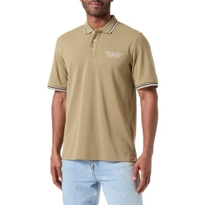 Abbildung von JACK &amp; JONES Herren Jprbluarchie Ss Polo Sg Poloshirt, Aloe, L