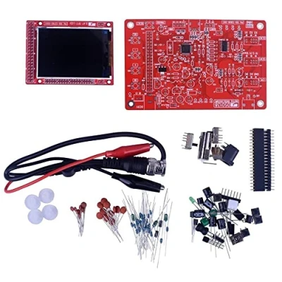 Abbildung von Fasizi DIY Kit Open Source 6,1 cm TFT 1 Msps Digitales Oszilloskop Set mit Teilen + Sonde 13803K (SMD vorgelötet)