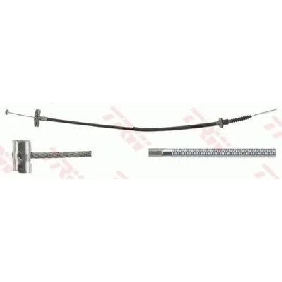 Abbildung von TRW GCC4011 Kupplungsseil CHEVROLET: Matiz