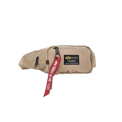 Abbildung von Alpha Industries CREW Waist BAG Unisex Gürteltasche, Größe: One Size, Sand