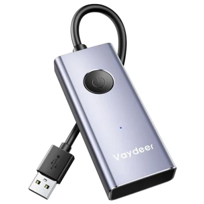Abbildung von VAYDEER Mouse Jiggler USB Mover, Treiberfreie Computer Mausbeweger und Nicht nachweisbar, mit EIN/AUS Schalter, Simulieren Sie die Bewegung des Mauszeigers, Plug and Play Schwarz