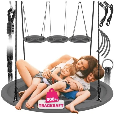 Abbildung von tectake Nestschaukel Swayer, 300 kg Belastbarkeit