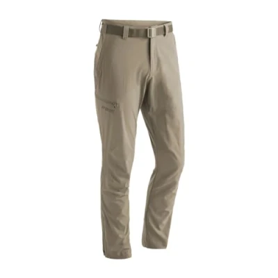 Abbildung von Maier Sports Torid Slim, Herren Wanderhose, Wasserabweisende Outdoorhose für Trekking und Hiking, Enganliegender Schnitt, PFC frei, mSTRETCH pro 4 &amp; Dryprotec, Braun, 58 (W42/L33)