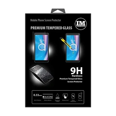Abbildung von cofi1453 Schutzglas 9H kompatibel mit ALCATEL 1B (2020) Displayschutzfolie Schutzfolie Passgenau Glas