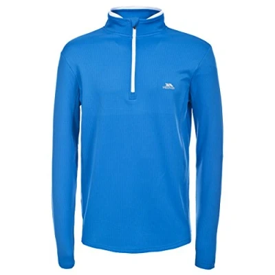 Abbildung von Trespass Ronson, Bright Blue, XXS, Schnelltrocknendes Sport Top für Herren, XX Small / 2XS 2X Small, Blau