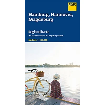 Abbildung von ADAC Regionalkarte 05 Hamburg, Hannover, Magdeburg 1:150.000: Mit neuer Perspektive die Umgebung erleben