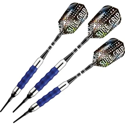Abbildung von Viper Sure Grip Dartpfeile mit weicher Spitze, Unisex Erwachsene, blau, 16 Grams