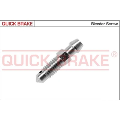 Abbildung von QUICK BRAKE 0086 Entlüfterschraube/ ventil BMW: 3 Coupe, 6 Touring, VOLKSWAGEN: GOLF 2, Scirocco II, Polo II Schrägheck