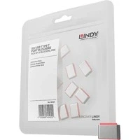 Abbildung von LINDY 40437 USB Typ C Port Schloss, pink, 10 Stück