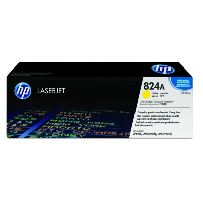 Abbildung von HP 824A (CB382A) Gelb Toner