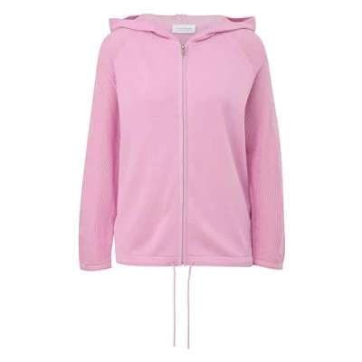 Abbildung von comma Strickjacke mit Kapuze