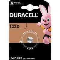 Abbildung von Duracell 1 CR 1220 / DL Lithium Knopfzelle Batterie Blister