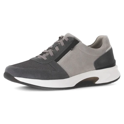 Abbildung von Gabor Rollingsoft Keilsneaker, Freizeitschuh, Halbschuh, Schnürer mit Außenreißverschluss, G Weite