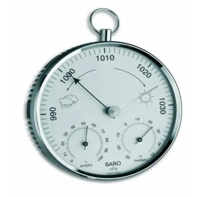Abbildung von TFA Dostmann Klassisch 20.3006 mit analogem Thermometer Hygrometer Barometer Wetterstation