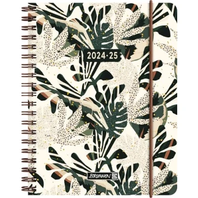 Abbildung von BRUNNEN Schülerkalender (2024/2025) „Little Plants“, 2 Seiten = 1 Woche, A6, 208 Seiten, mehrfarbig