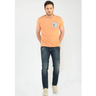 Abbildung von Le Temps Des Cerises Jeans Slim Fit, Herren, Größe: 28xL32, Bleu