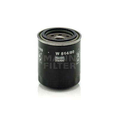 Abbildung von MANN FILTER W 814/80 Ölfilter M 20 X 1.5 mit einem Rücklaufsperrventil Anschraubfilter OPEL: Kadett E CC, Limousine, Caravan