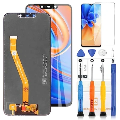 Abbildung von LCD Bildschirm für Huawei Mate 20 Lite Ersatzbildschirm SNE LX1 LX2 LX3 Display Touchscreen Digitizer Assembly mit Werkzeugen (Schwarz)