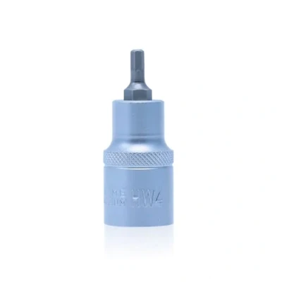 Abbildung von CCLIFE Innensechskant Einsatz 4mm, 1/2&quot; HEX Bit Socket, Sechseckige Steckschlüssel Material CRV, 55mm Länge
