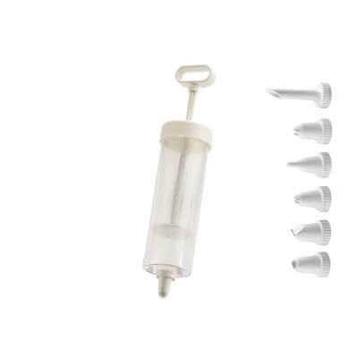 Abbildung von Westmark Mix und Garniergerät mit 6 verschiedenen Form Tüllen, Füllvolumen: 280 ml, Kunststoff, Transparent/Weiß, 32382260