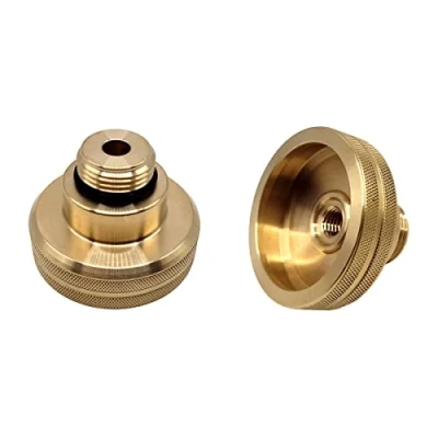 Abbildung von Gomet LPG DISH Adapter 22 (21,8) mm Tankadapter für Gas Messing
