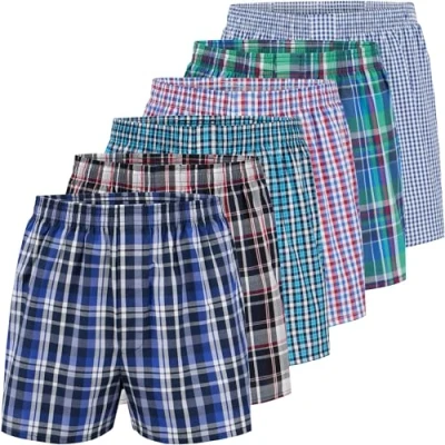 Abbildung von City Life Herren Boxershorts Shorts Boxer (6er Pack) Sparpack S 4XL, Farbe:Mehrfarbig (Classic Multicolour 2), Grösse:M