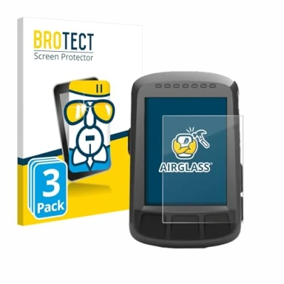 Abbildung von BROTECT Schutzglas für Wahoo Elemnt Bolt GPS (3 Stück) Schutzfolie Panzer Folie Glas [Extrem Kratzfest 9H, Anti Fingerprint, Ultra Transparent]