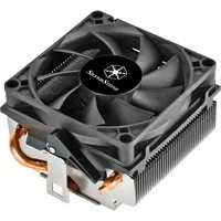 Abbildung von SilverStone Technology SST KR01 Kryton CPU Kühler, Low Profile, Slim 80mm PWM Lüfter, 54mm Höhe, AMD Sockel AM2/AM3/AM4/FM1/FM2