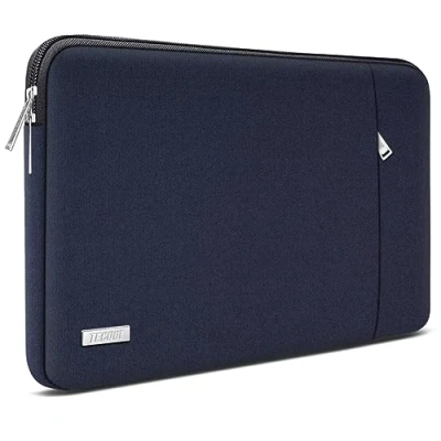 Abbildung von TECOOL 13,3 Zoll Laptop Tasche Hülle für 13 MacBook Pro Air M3 M2 M1 2024 2022 2012,14 2023 2021,13,3 Acer Dell Samsung Surface Stoßfeste Schutzhülle, Dunkelblau