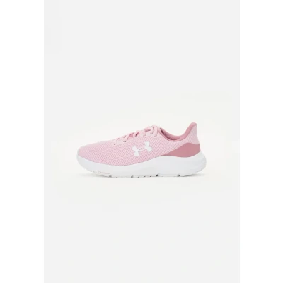 Abbildung von Under Armour Charged Pursuit 4 Laufschuh Straße, Damen, Größe: 41, Prime pink / elixir white Schuhe