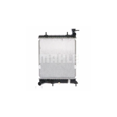 Abbildung von MAHLE ORIGINAL CR 1281 001S Kühler, Motorkühlung für Fahrzeuge mit/ohne Klimaanlage 335mm 298mm 16mm Schaltgetriebe Kühlrippen gelötet